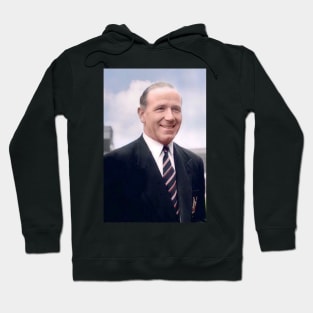 Sir Matt Busby in colour Hoodie